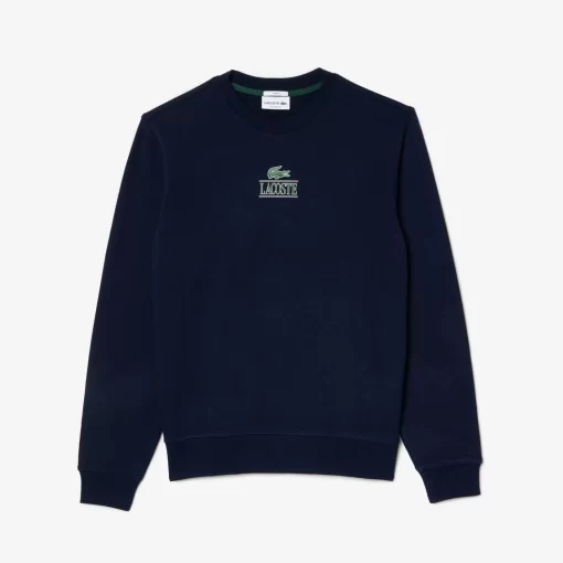 Lacoste Sweatshirts-Signature Print Jogger Sweatshirt