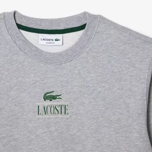 Lacoste Sweatshirts-Signature Print Jogger Sweatshirt