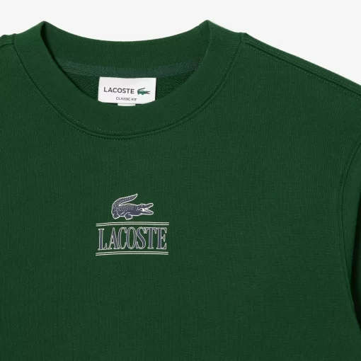 Lacoste Sweatshirts-Signature Print Jogger Sweatshirt