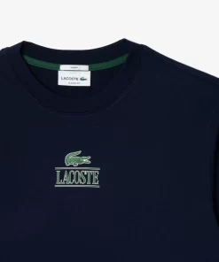 Lacoste Sweatshirts-Signature Print Jogger Sweatshirt