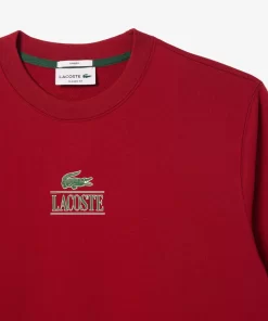 Lacoste Sweatshirts-Signature Print Jogger Sweatshirt