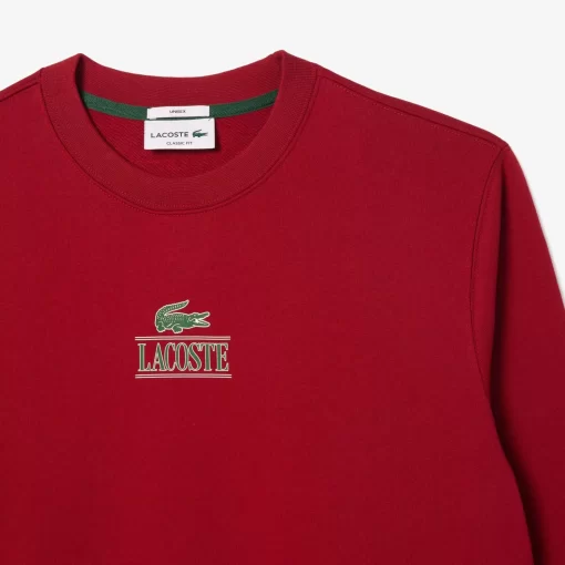 Lacoste Sweatshirts-Signature Print Jogger Sweatshirt