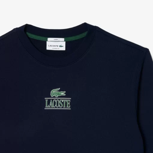 Lacoste Sweatshirts-Signature Print Jogger Sweatshirt