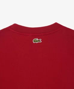 Lacoste Sweatshirts-Signature Print Jogger Sweatshirt