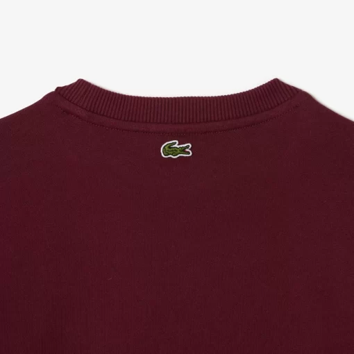 Lacoste Boy Clothing-Signature Print Jogger Sweatshirt