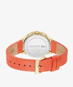 Lacoste Watches-Skyhook Multifunction Leather Watch