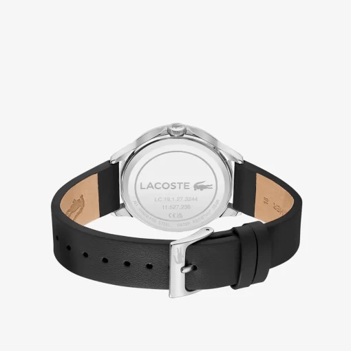 Lacoste Watches-Skyhook Multifunction Leather Watch