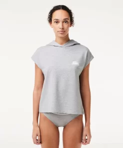 Lacoste Underwear & Loungewear-Sleeveless Lounge Hoodie