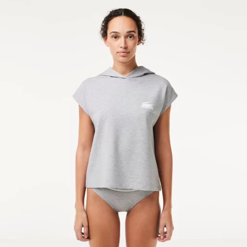 Lacoste Underwear & Loungewear-Sleeveless Lounge Hoodie