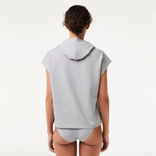 Lacoste Underwear & Loungewear-Sleeveless Lounge Hoodie