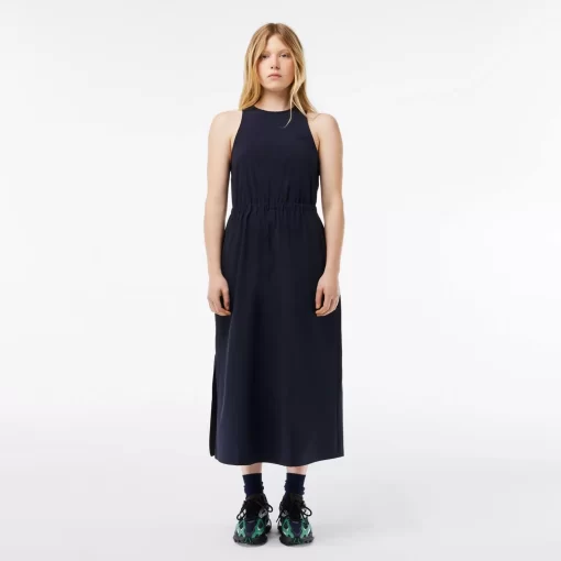 Lacoste Dresses & Skirts-Sleeveless Open Back Dress