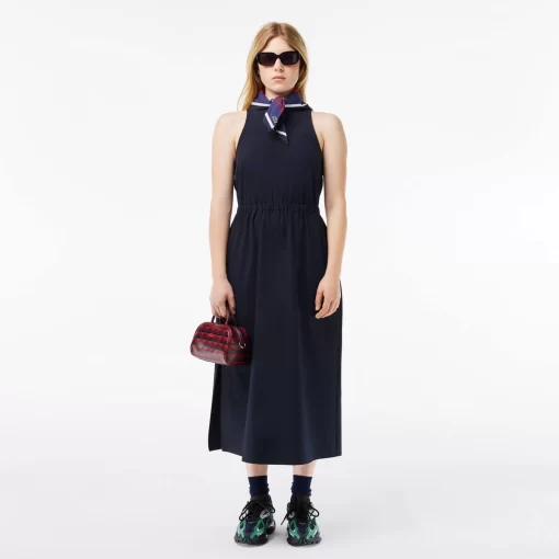 Lacoste Dresses & Skirts-Sleeveless Open Back Dress