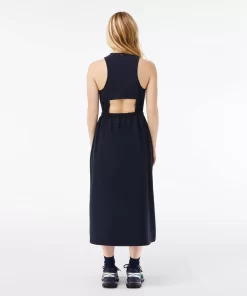 Lacoste Dresses & Skirts-Sleeveless Open Back Dress