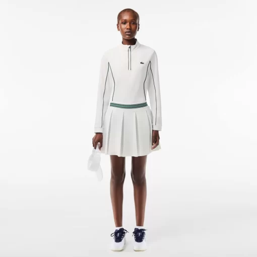 Lacoste Tennis-Slim Fit Contrast Sleeve Sport Sweatshirt