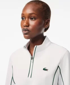 Lacoste Tennis-Slim Fit Contrast Sleeve Sport Sweatshirt