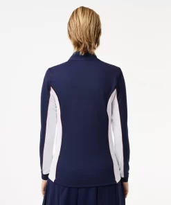 Lacoste Tennis-Slim Fit Contrast Sleeve Sport Sweatshirt