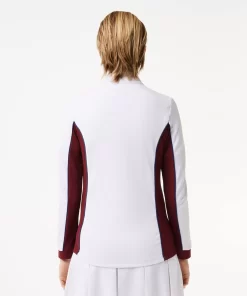 Lacoste Tennis-Slim Fit Contrast Sleeve Sport Sweatshirt