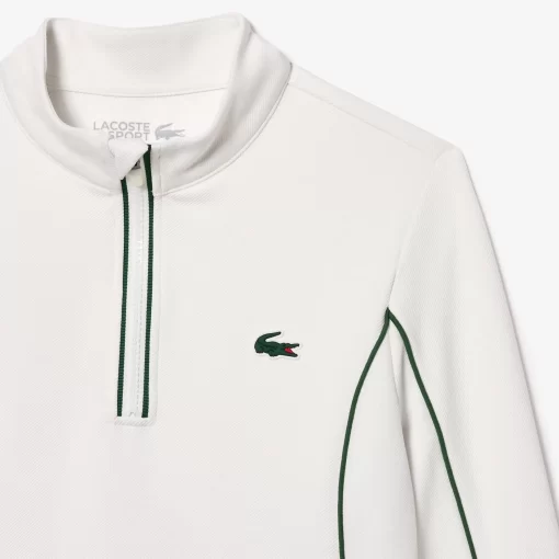 Lacoste Tennis-Slim Fit Contrast Sleeve Sport Sweatshirt