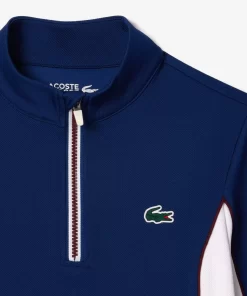 Lacoste Tennis-Slim Fit Contrast Sleeve Sport Sweatshirt