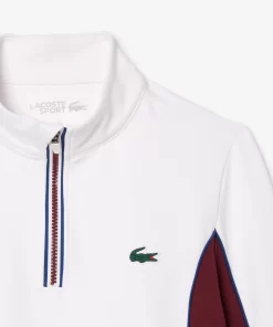 Lacoste Tennis-Slim Fit Contrast Sleeve Sport Sweatshirt