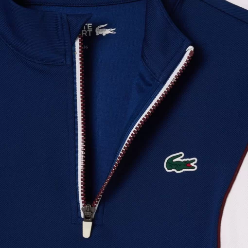 Lacoste Tennis-Slim Fit Contrast Sleeve Sport Sweatshirt