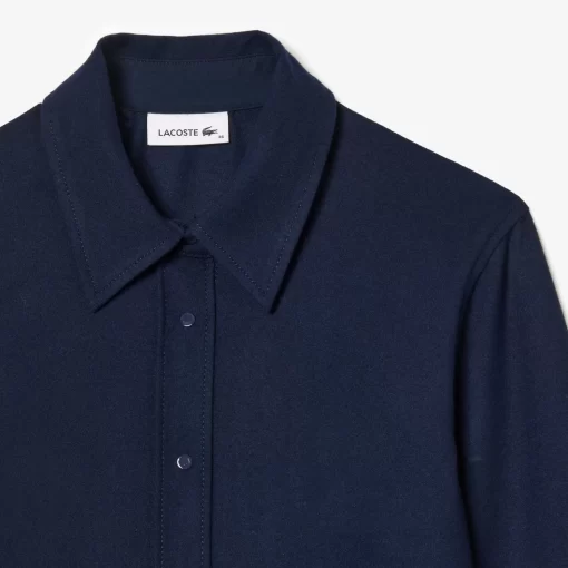 Lacoste Shirts & Tops-Slim Fit Flannel Shirt