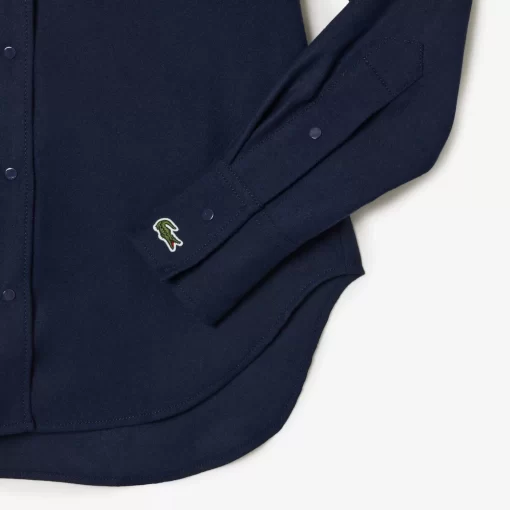 Lacoste Shirts & Tops-Slim Fit Flannel Shirt