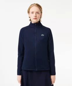 Lacoste Sport Clothing-Slim Fit Golf Fleece Layering Jacket