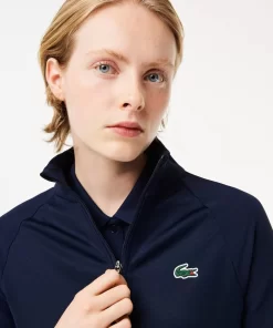 Lacoste Sport Clothing-Slim Fit Golf Fleece Layering Jacket