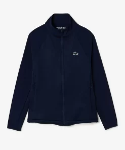 Lacoste Sport Clothing-Slim Fit Golf Fleece Layering Jacket