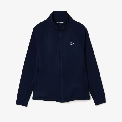 Lacoste Sport Clothing-Slim Fit Golf Fleece Layering Jacket