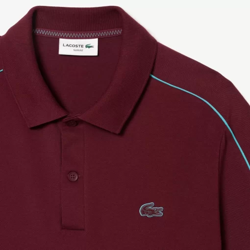 Lacoste Polo Shirts-Slim Fit Movement Polo Shirt Technical Pique