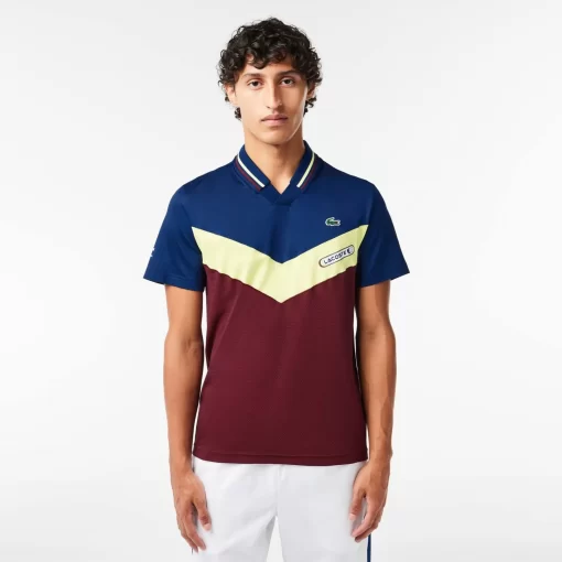 Lacoste Tennis-Slim Fit Tennis X Daniil Medvedev Seamless Effect Polo Shirt