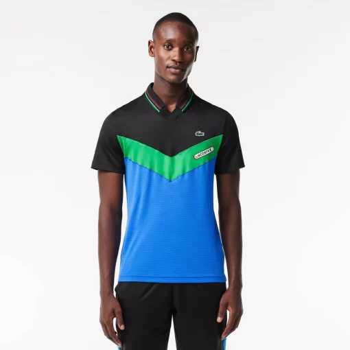 Lacoste Tennis-Slim Fit Tennis X Daniil Medvedev Seamless Effect Polo Shirt