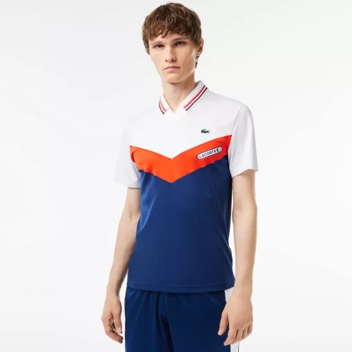 Lacoste Tennis-Slim Fit Tennis X Daniil Medvedev Seamless Effect Polo Shirt