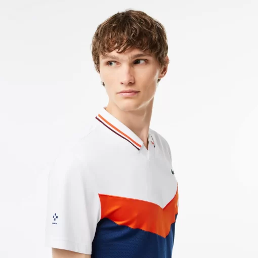 Lacoste Tennis-Slim Fit Tennis X Daniil Medvedev Seamless Effect Polo Shirt