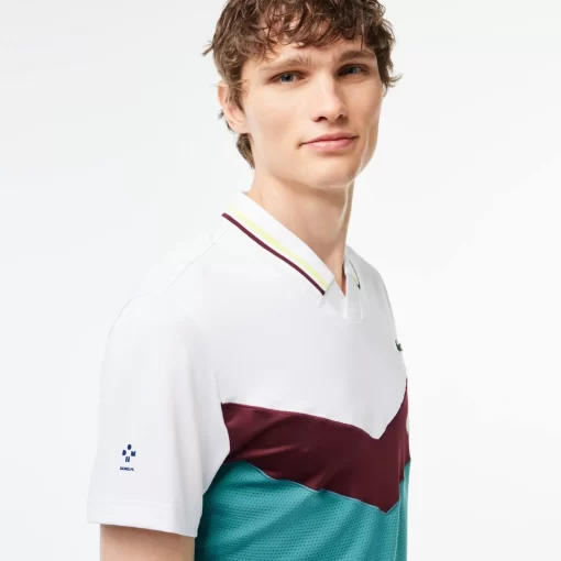 Lacoste Tennis-Slim Fit Tennis X Daniil Medvedev Seamless Effect Polo Shirt