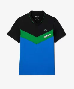 Lacoste Tennis-Slim Fit Tennis X Daniil Medvedev Seamless Effect Polo Shirt