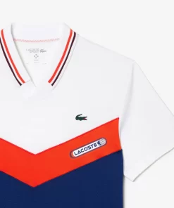 Lacoste Tennis-Slim Fit Tennis X Daniil Medvedev Seamless Effect Polo Shirt