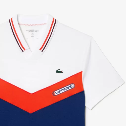 Lacoste Tennis-Slim Fit Tennis X Daniil Medvedev Seamless Effect Polo Shirt