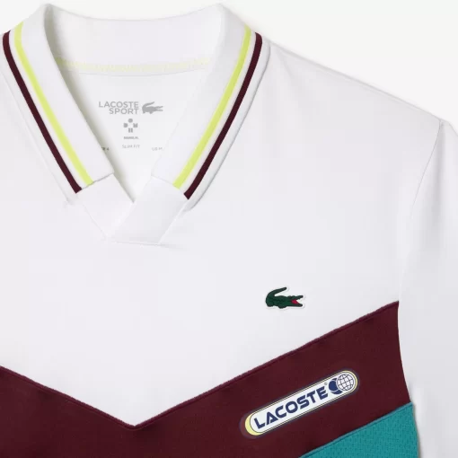 Lacoste Tennis-Slim Fit Tennis X Daniil Medvedev Seamless Effect Polo Shirt