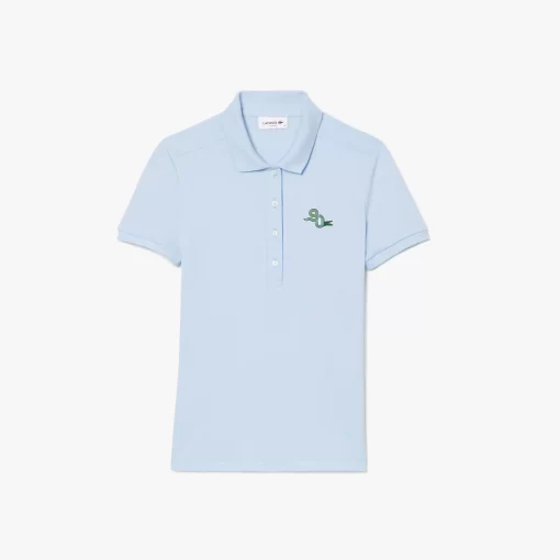 Lacoste Polo Shirts-Slim Fit Le Club Creative Challenge Polo Shirt