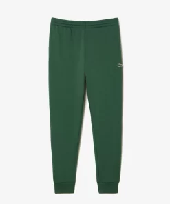 Lacoste Trousers & Shorts-Slim Fit Organic Cotton Fleece Joggers