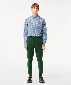 Lacoste Trousers & Shorts-Slim Fit Organic Cotton Fleece Joggers