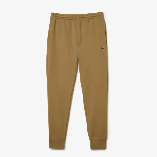 Lacoste Trousers & Shorts-Slim Fit Organic Cotton Fleece Joggers