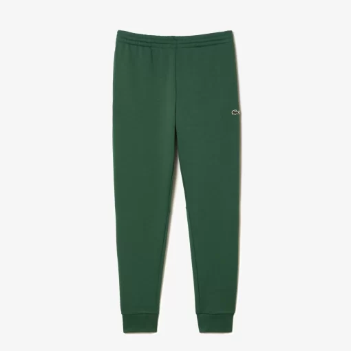 Lacoste Trousers & Shorts-Slim Fit Organic Cotton Fleece Joggers