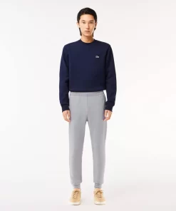 Lacoste Trousers & Shorts-Slim Fit Organic Cotton Fleece Joggers