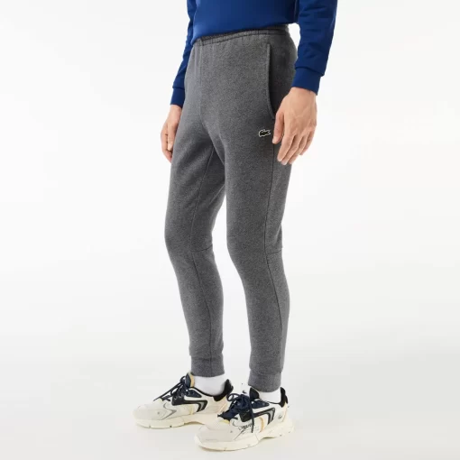 Lacoste Trousers & Shorts-Slim Fit Organic Cotton Fleece Joggers