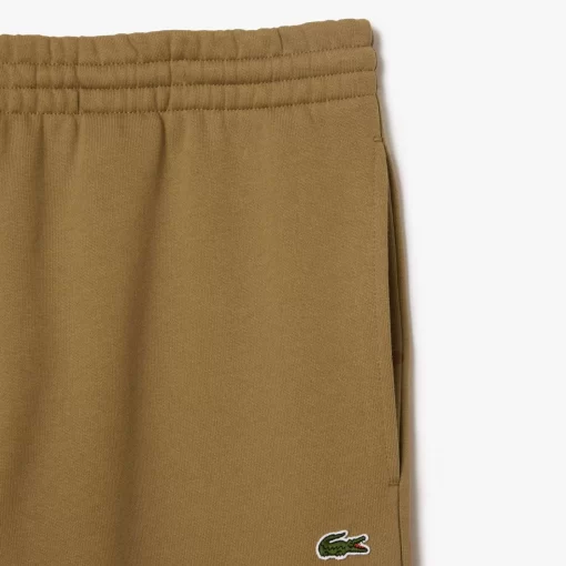 Lacoste Trousers & Shorts-Slim Fit Organic Cotton Fleece Joggers