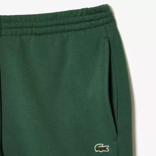 Lacoste Trousers & Shorts-Slim Fit Organic Cotton Fleece Joggers